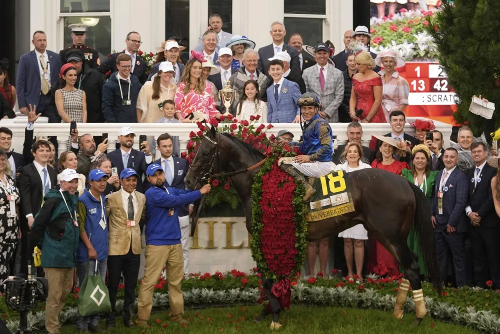 Sovereignty Captures 151st Kentucky Derby, Defeating Favorite Journalism