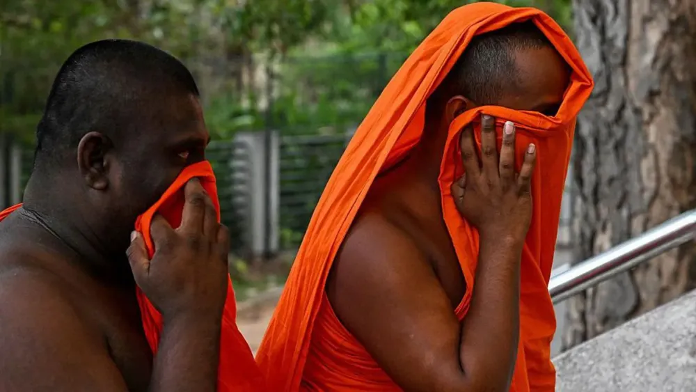 Sri Lanka arrests 22 monks in record cannabis bust at airport
