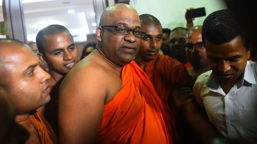 Sri Lankan monk Galagodaatte Gnanasara sentenced to prison for anti-Islam remarks