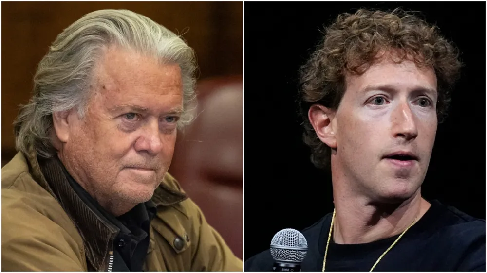 Steve Bannon Declares Tech Moguls Like Zuckerberg, Musk, and Bezos Have 'Surrendered' to Trump