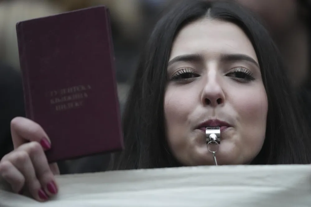 Students Rally in Serbia Against Civil Rights Violations and Government Crackdown