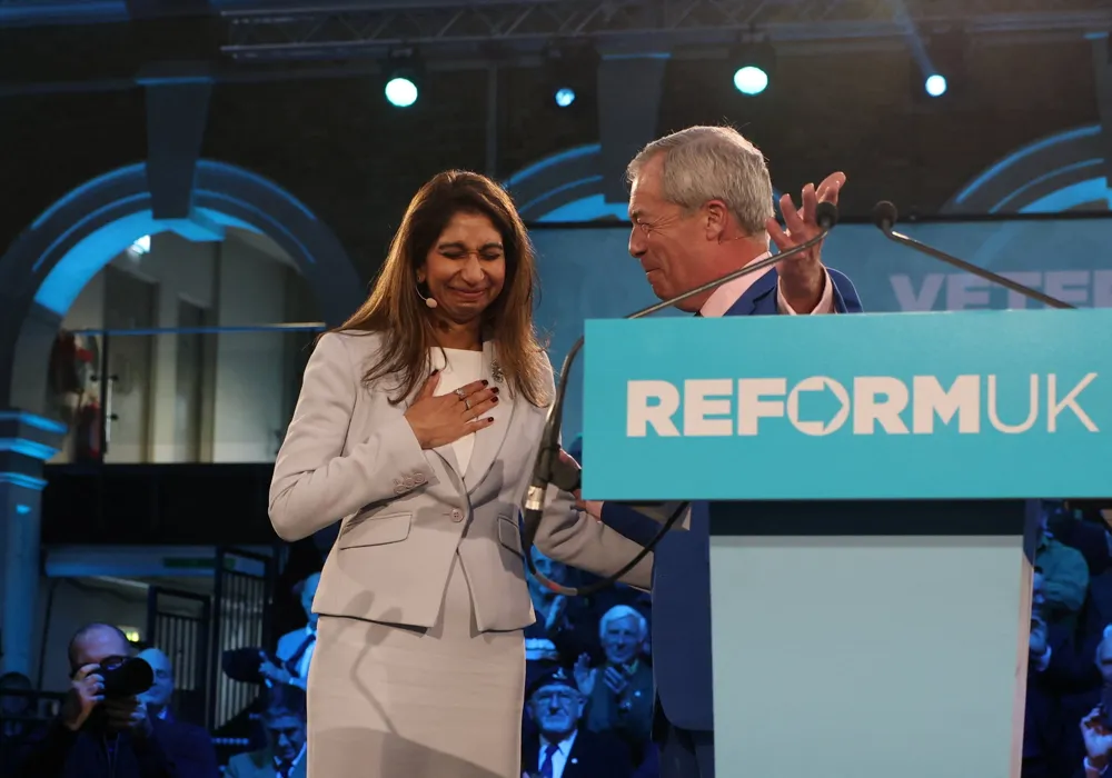 Suella Braverman Joins Reform UK, Leaving Conservative Party Amid Controversy
