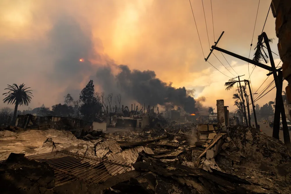 Surge in power grid faults recorded prior to major Los Angeles fires