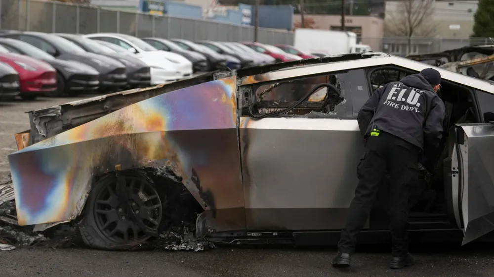 Surge in Violent Attacks on Tesla Properties Sparks Outcry as Elon Musk Calls It 