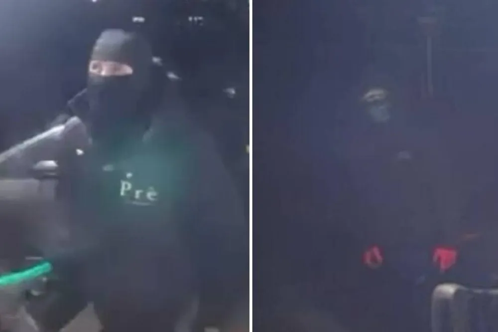 UK mosque arson treated as hate crime as police seek two masked suspects after Manchester synagogue attack