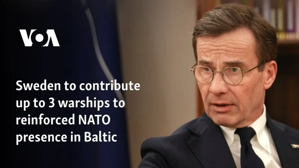 Sweden Deploys Up to Three Warships to Strengthen NATO Presence in the Baltic Sea