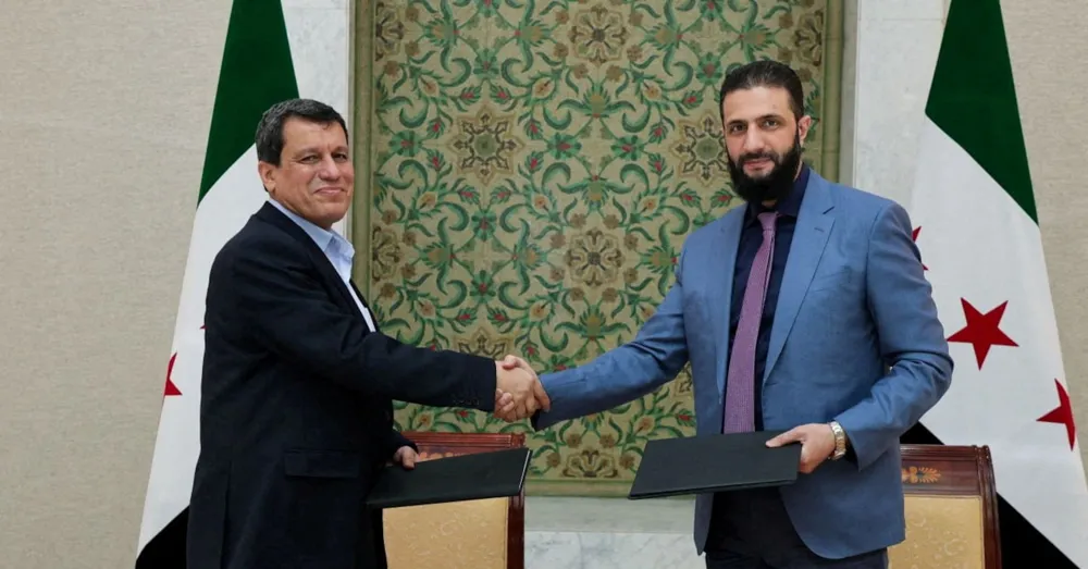 Syria Authorities Announce Integration Deal with Kurdish-Led Forces Amid Ongoing Turmoil