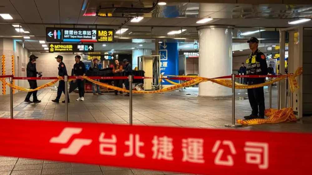 Knife and Smoke Grenade Attack in Taipei Leaves Three Dead, Multiple Injured