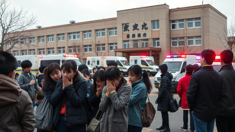 Student Stabs Seven in Knife Attack at Cheongju High School
