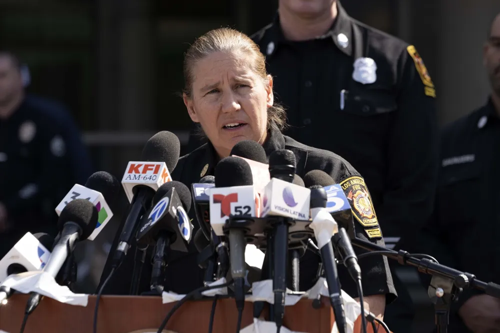 Los Angeles Fire Chief Kristin Crowley in Tug-of-War with City Hall Amid Historic Wildfires