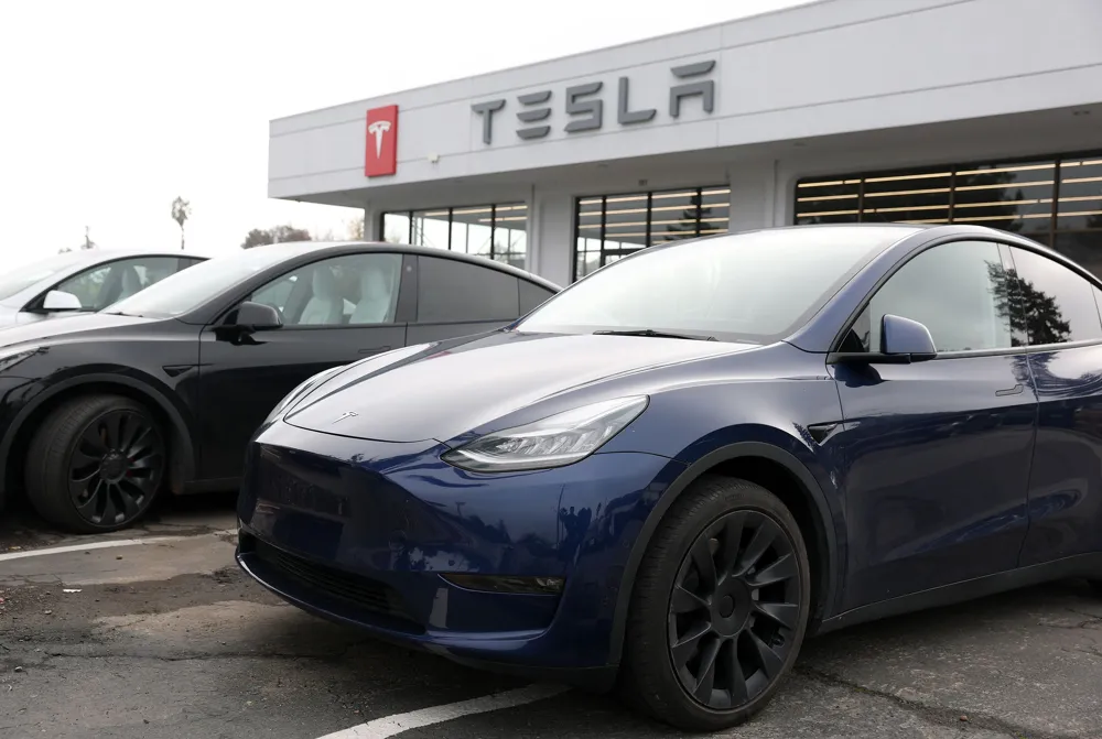 Tesla experiences first annual sales decline as competition rises