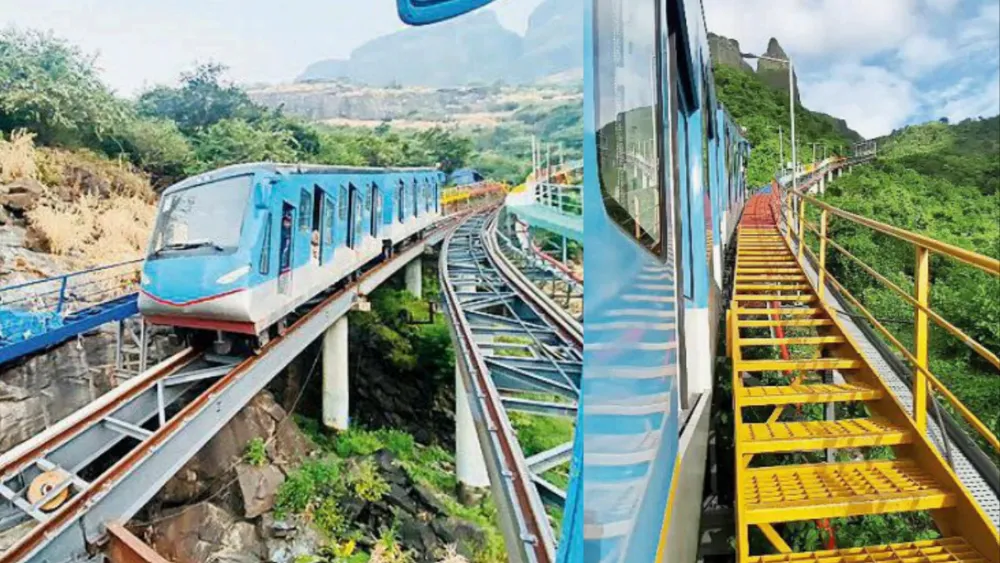 Thane’s Malanggad funicular trains set to enhance travel, shortening journey from 2 hours to 10 minutes