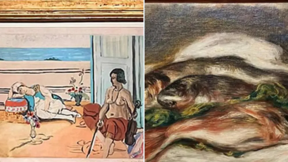 Thieves steal masterpieces by Renoir, Cézanne, and Matisse from Italian museum