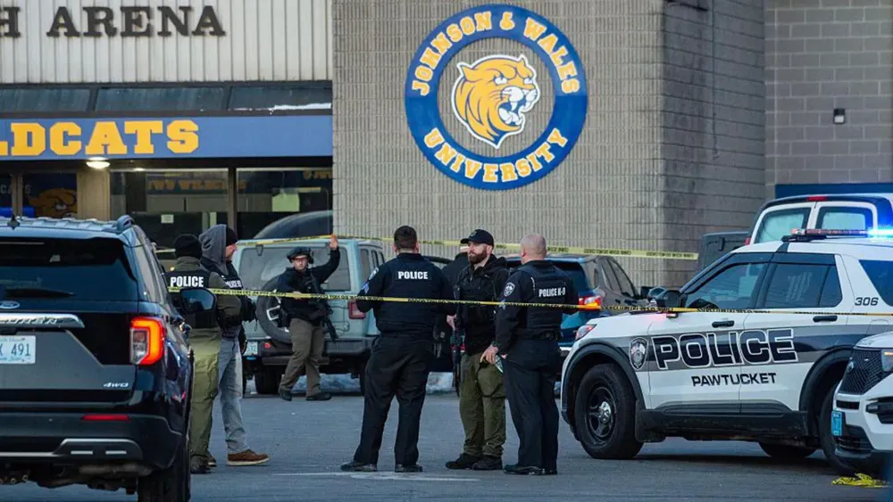 Three dead, including suspect, in targeted shooting at Rhode Island youth hockey game