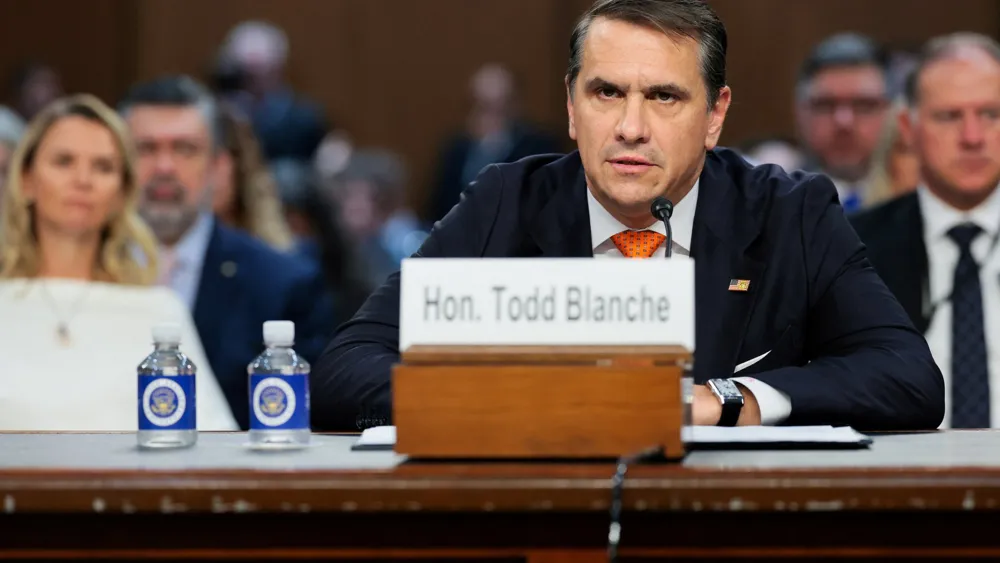 Todd Blanche's Senate Confirmation Hearing Reveals Tensions Over Loyalty and Independence