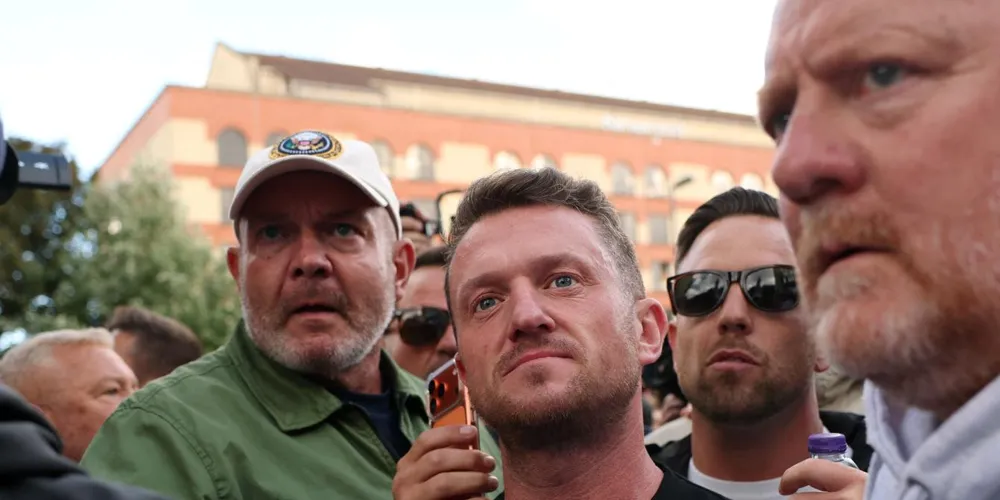 Tommy Robinson Detained at Heathrow Under Counter-Terrorism Laws