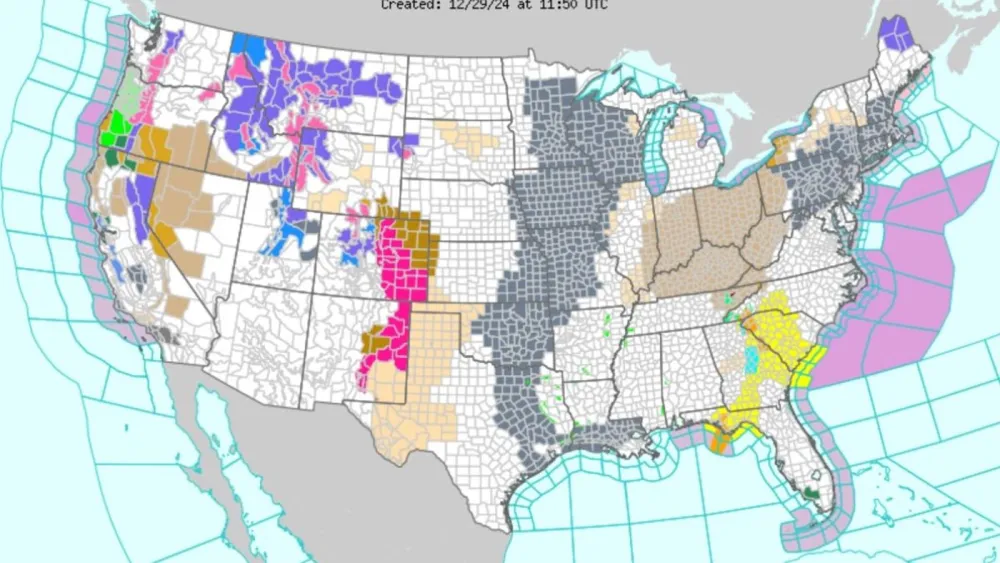 Tornado Watches Issued Across Four States Amid Severe Thunderstorms in the U.S.