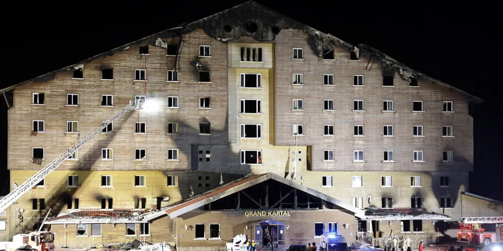 Tragic Blaze at Turkish Ski Resort Claims 76 Lives, Investigation Underway