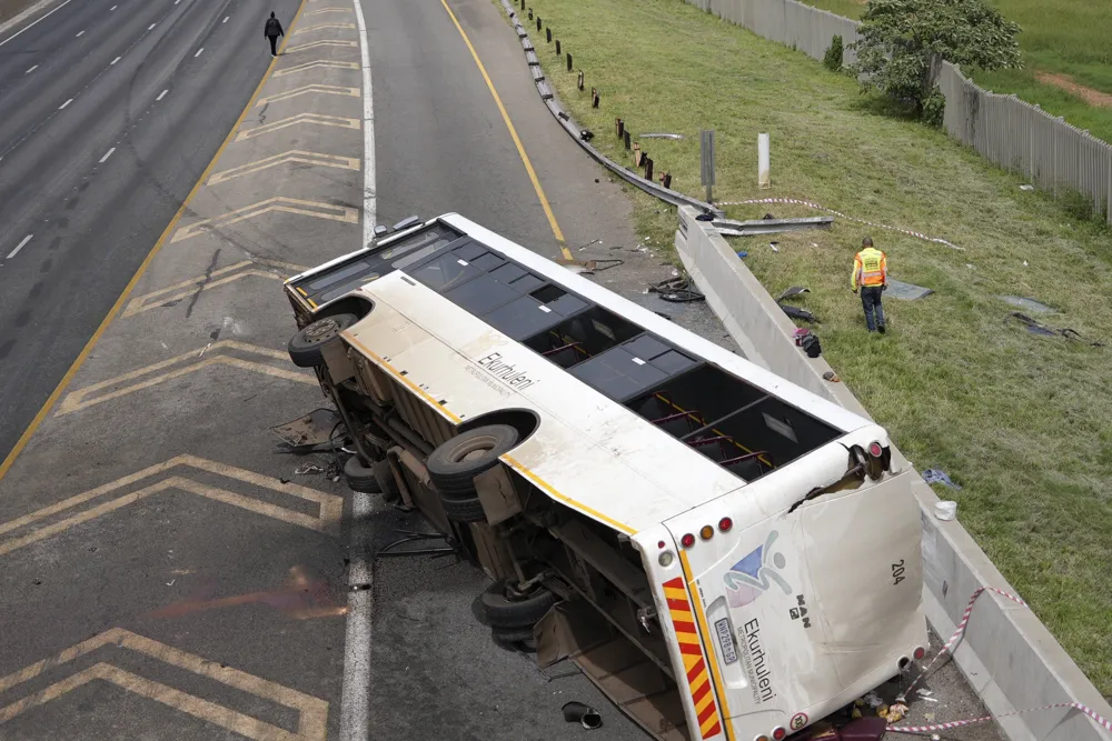 Tragic Bus Accident Near Johannesburg Claims At Least 12 Lives