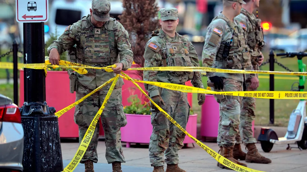 Two National Guard members shot near White House; one confirmed dead