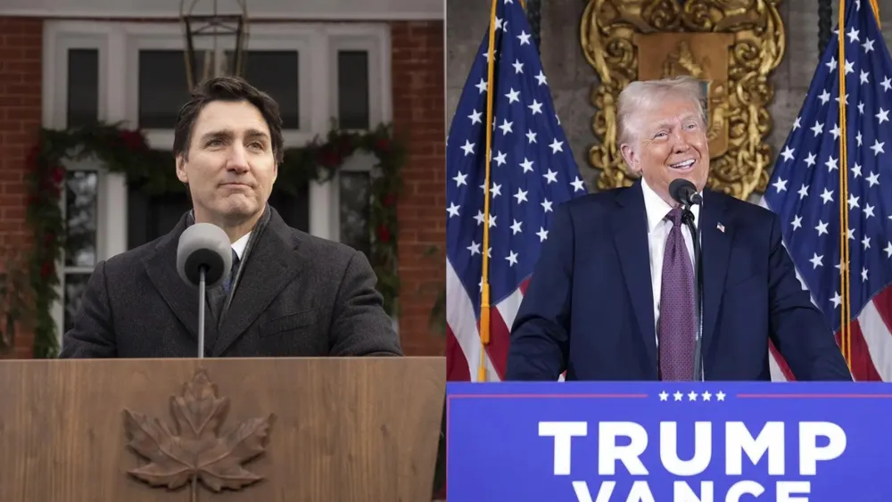 Trudeau Dismisses Trump’s Suggestion for US-Canada Merger as Unlikely