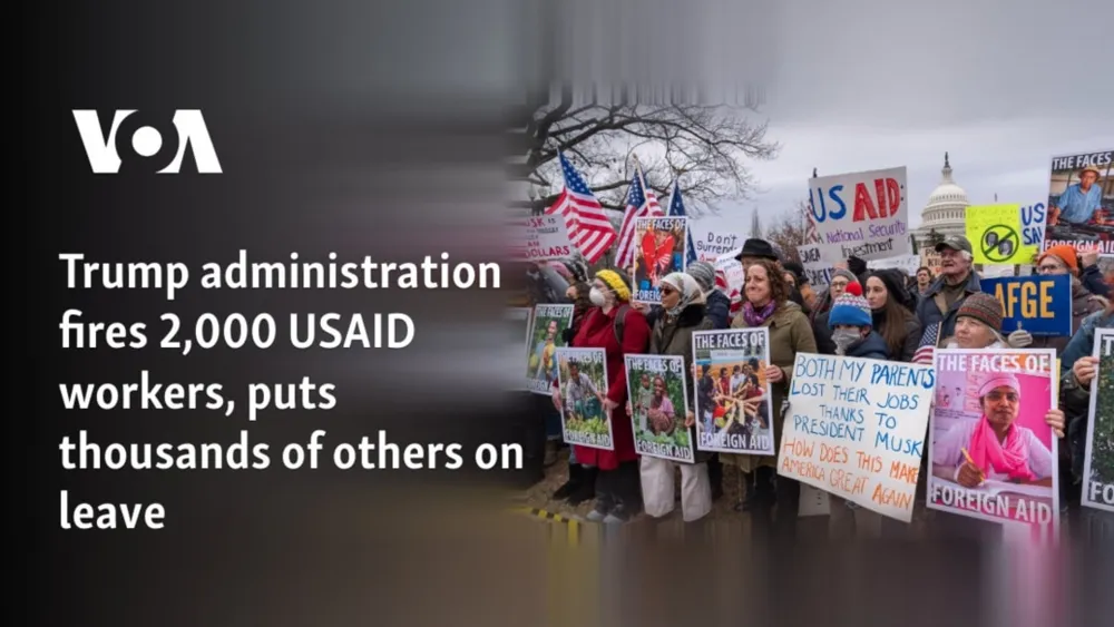 Trump Administration Eliminates 2,000 USAID Positions, Places Remaining Staff on Leave