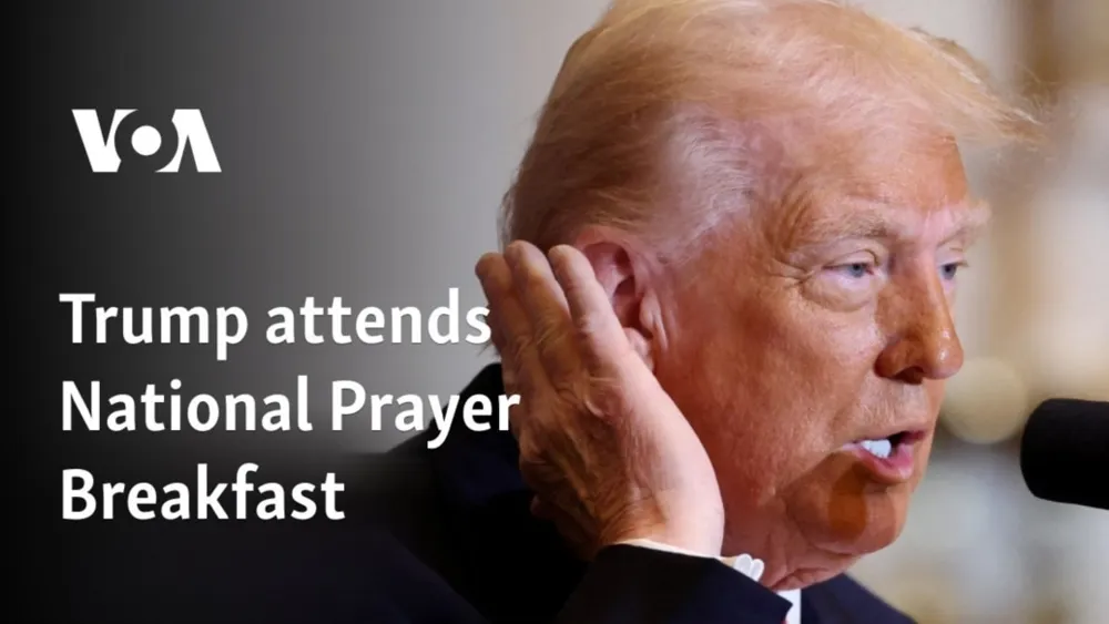 Trump Calls for Faith Revival and Announces Religious Office at National Prayer Breakfast