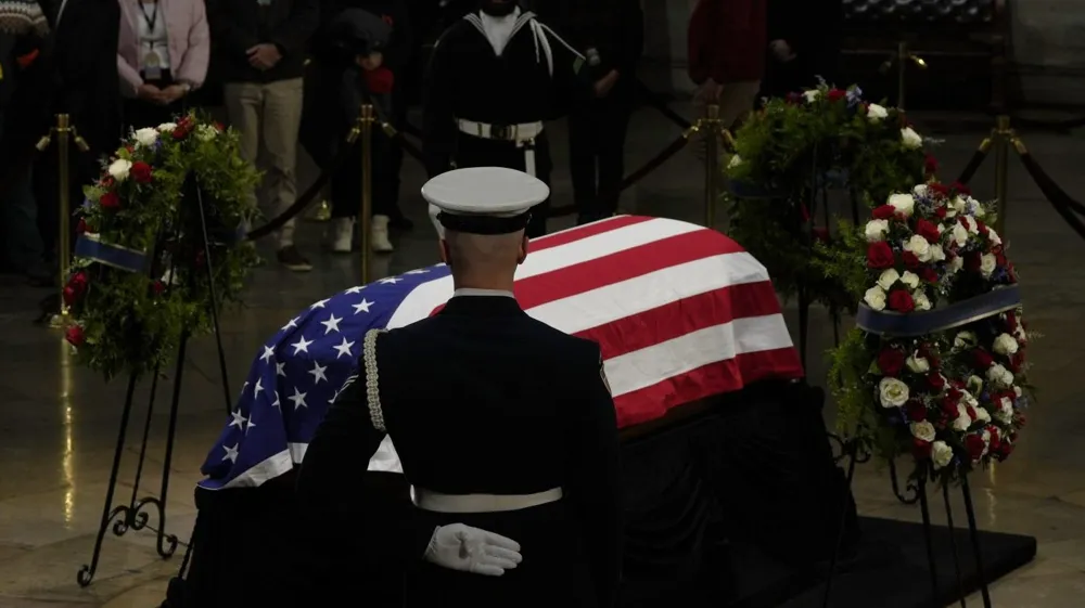 Trump and Biden Attend Former President Carter's Funeral Service