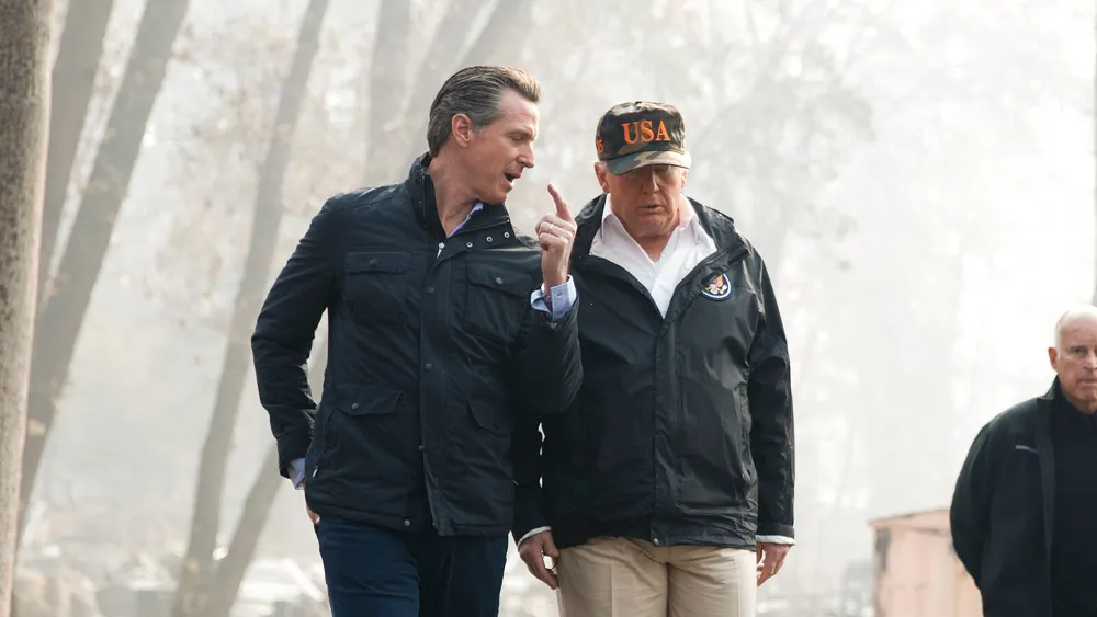 Trump and Newsom Clash Again Amid L.A. Fires