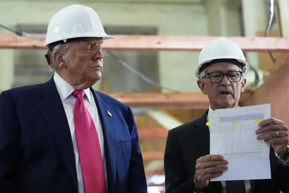Trump and Jerome Powell Clash Over Federal Reserve Renovation Costs During Awkward Visit