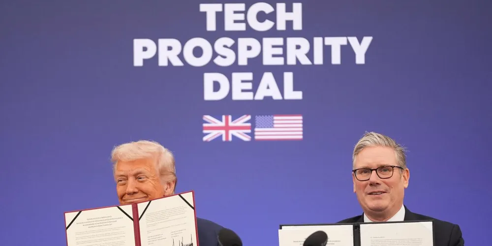 Trump and UK's Starmer Forge Tech Partnership During State Visit