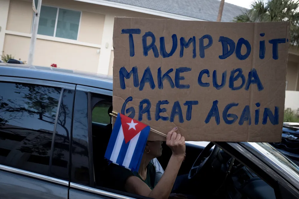 Trump Asserts Cuba 