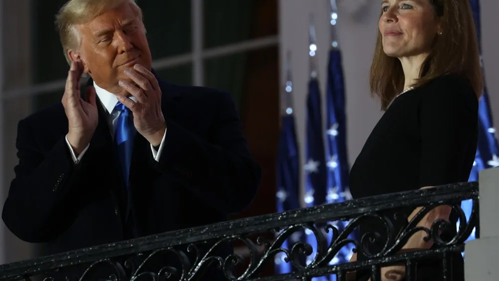 Trump Backs Amy Coney Barrett Amid Conservative Backlash Over Key Rulings