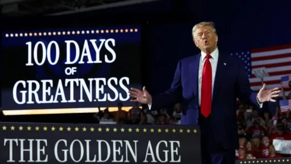 Trump Celebrates First 100 Days, Promises Economic Recovery in Michigan