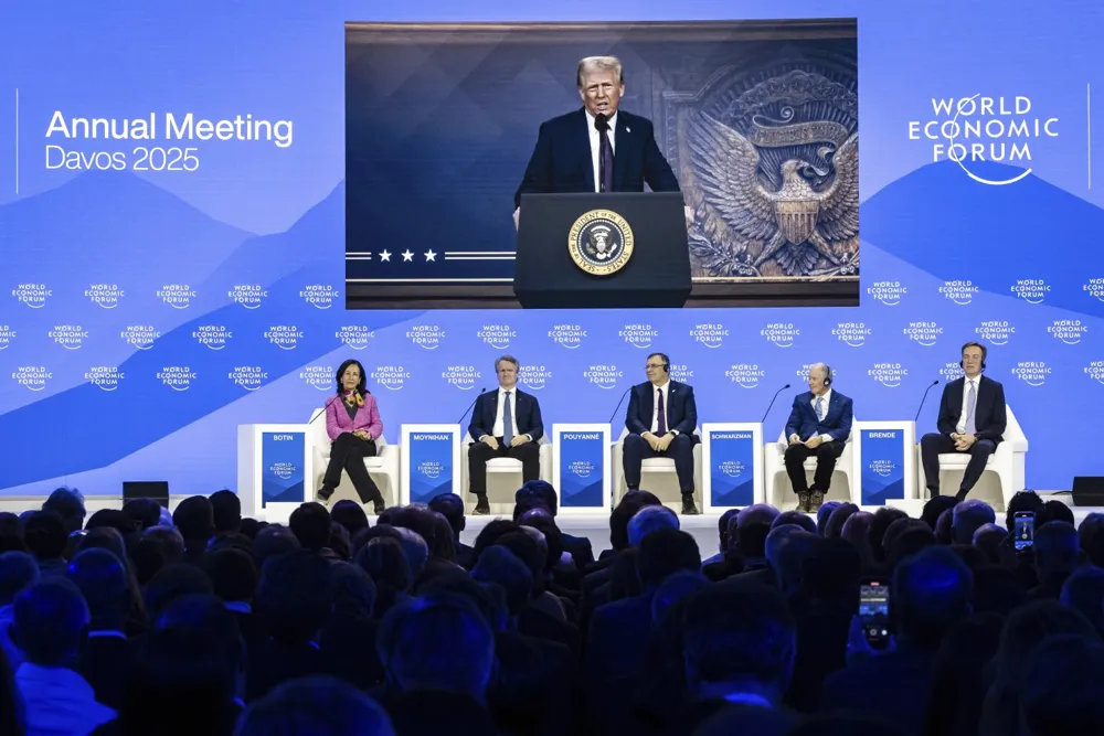 Trump Challenges Global Leaders at Davos: Invest in U.S. or Expect Tariffs