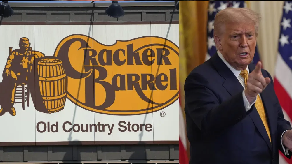 Cracker Barrel Reverts to Old Logo After Trump's Backlash