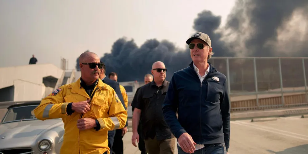 Trump criticizes Democrats amid California wildfires, blames Governor Newsom for mismanagement