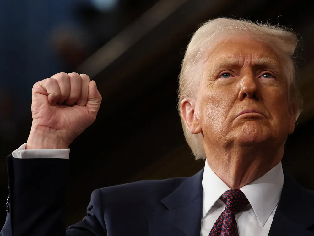 Trump Declares Major Policy Accomplishments as Market Concerns Grow