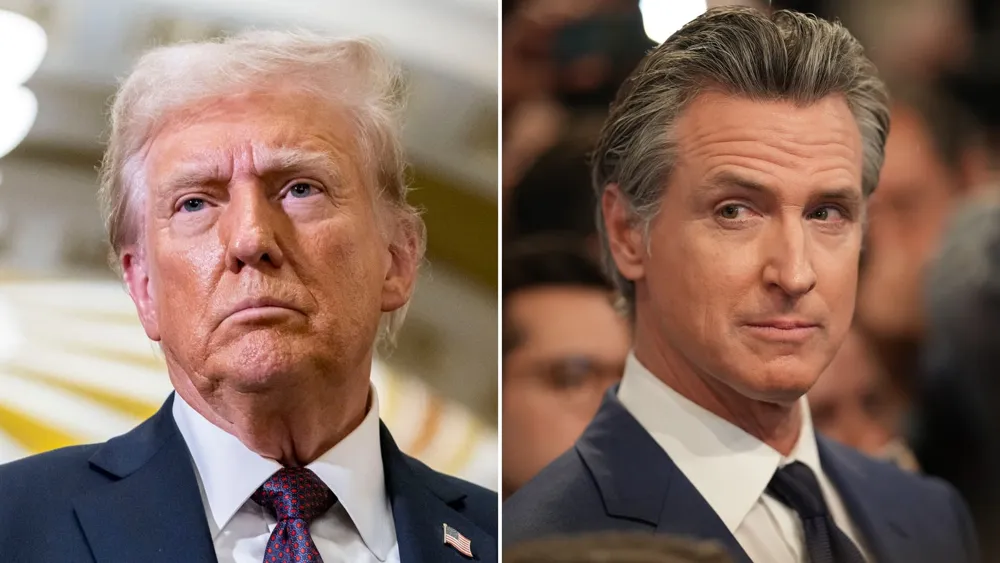 Trump Exploits Los Angeles Wildfires to Renew Feud with Newsom