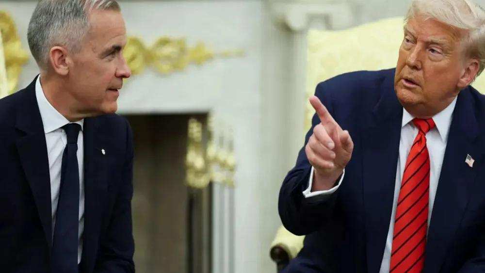 Trump Issues 100% Tariff Threat Against Canada Over China Trade Deal