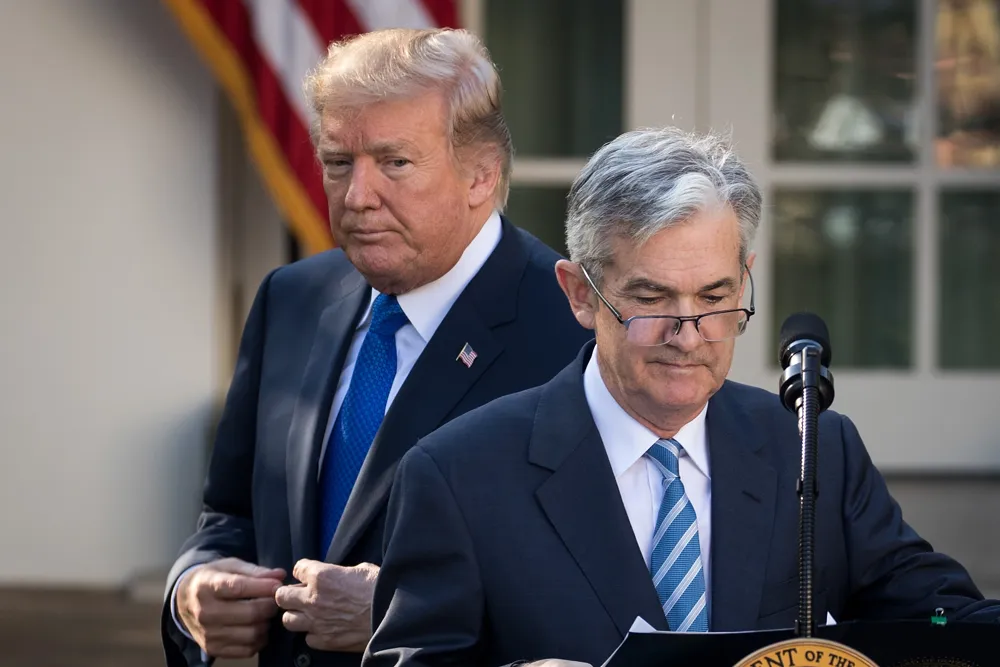 Trump and Powell Clash Over Fed Renovation Costs During Rare Visit