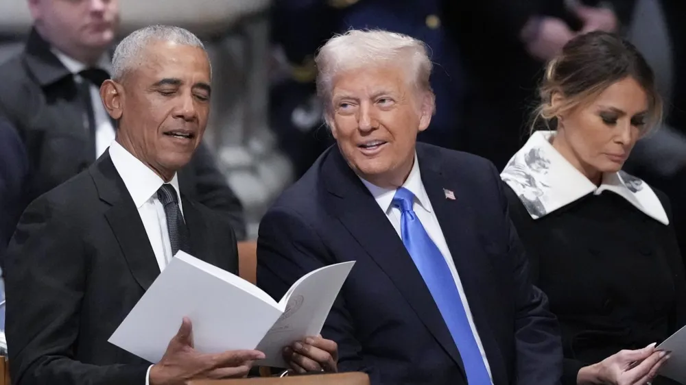 Trump Reflects on Friendly Interaction with Obama at Carter's Funeral