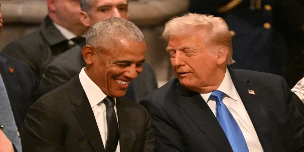 Trump reflects on positive moment with Obama at Carter's funeral: 'We all got along'