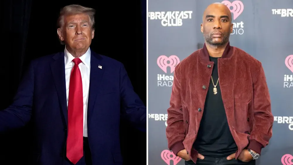 Trump Targets Charlamagne Tha God Over Epstein Comments, Calls Him 'Low IQ'