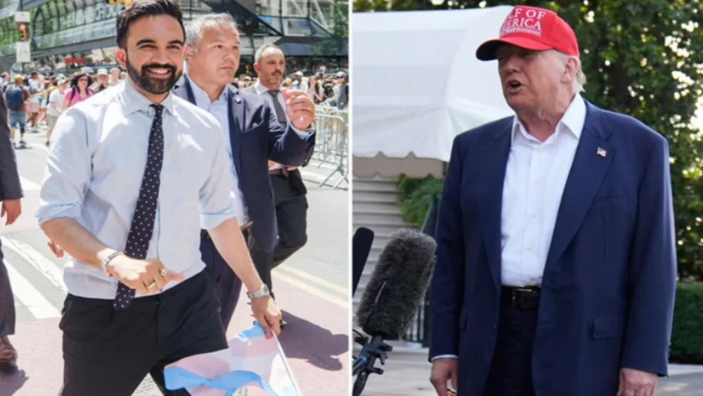 Trump Targets Zohran Mamdani, Threatens Federal Funding Cuts for New York