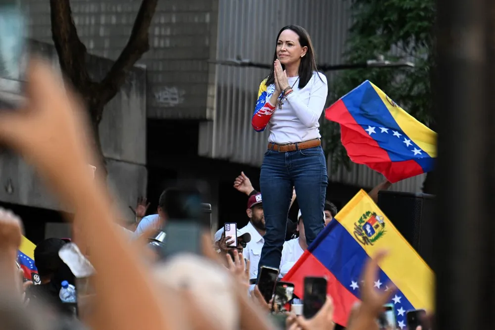 Trump Urges Venezuela to Protect Opposition Leader Machado