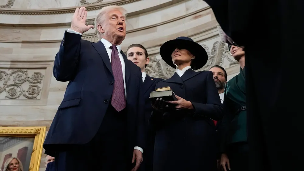 Trump's Inauguration Breaks Tradition: No Hand on Bible, Leading to Controversy