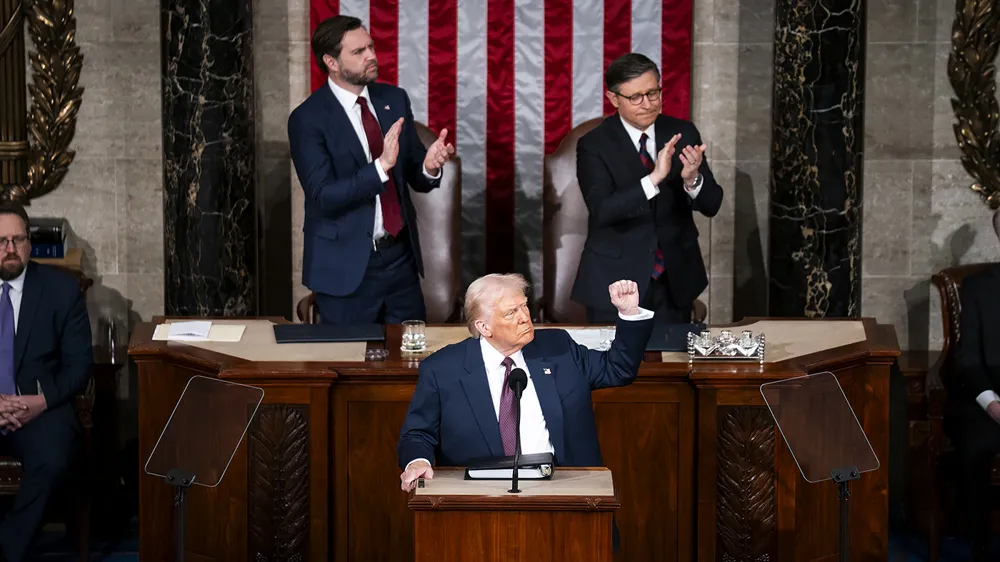 Trump's Joint Address to Congress Gains Overwhelming Approval from Viewers