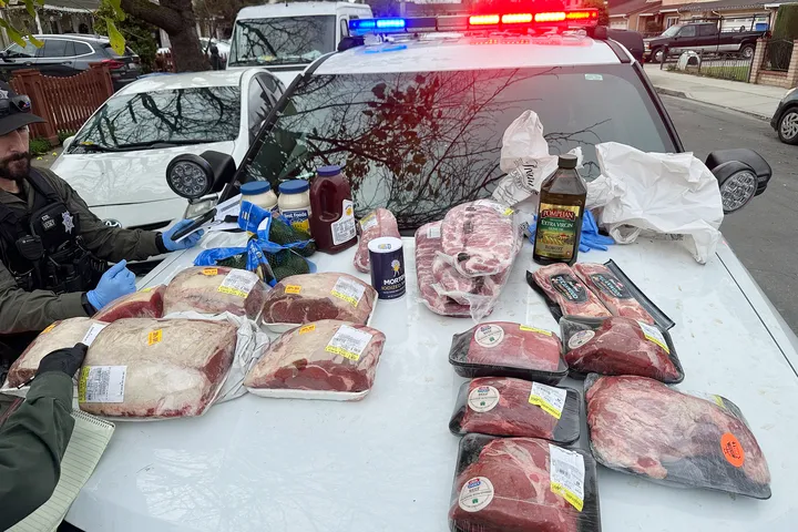 Two Arrested Following $1,200 Meat Heist at Cupertino Safeway