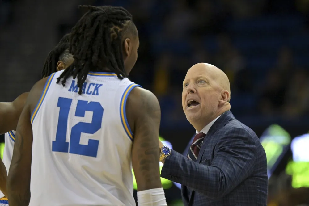 UCLA's Mick Cronin Criticizes Team's Effort After Third Loss in Four Games